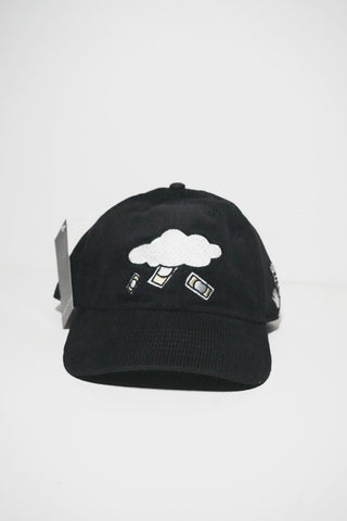 Black Corduroy CRC Dad Hat