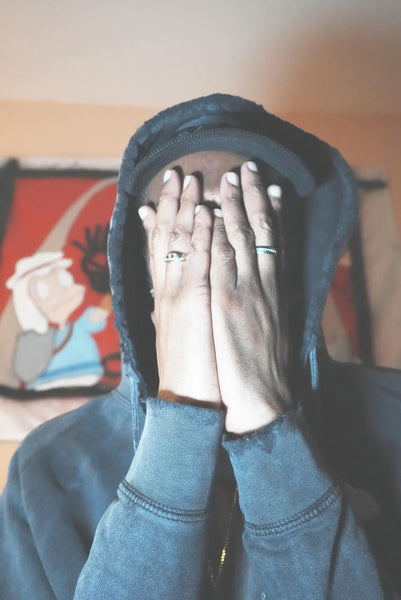 Vintage Washed Black CRC Hoodie V2