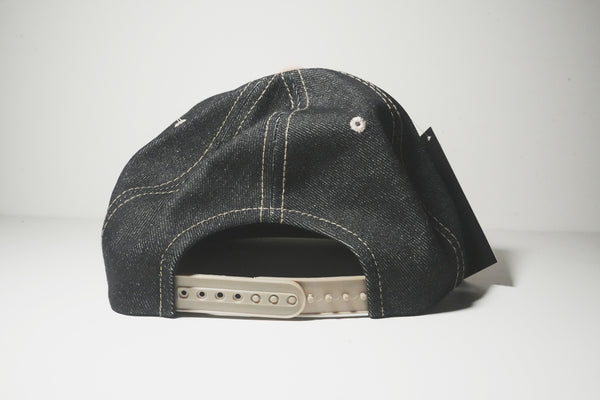 Black Denim Clouds Rain Cash Snapback