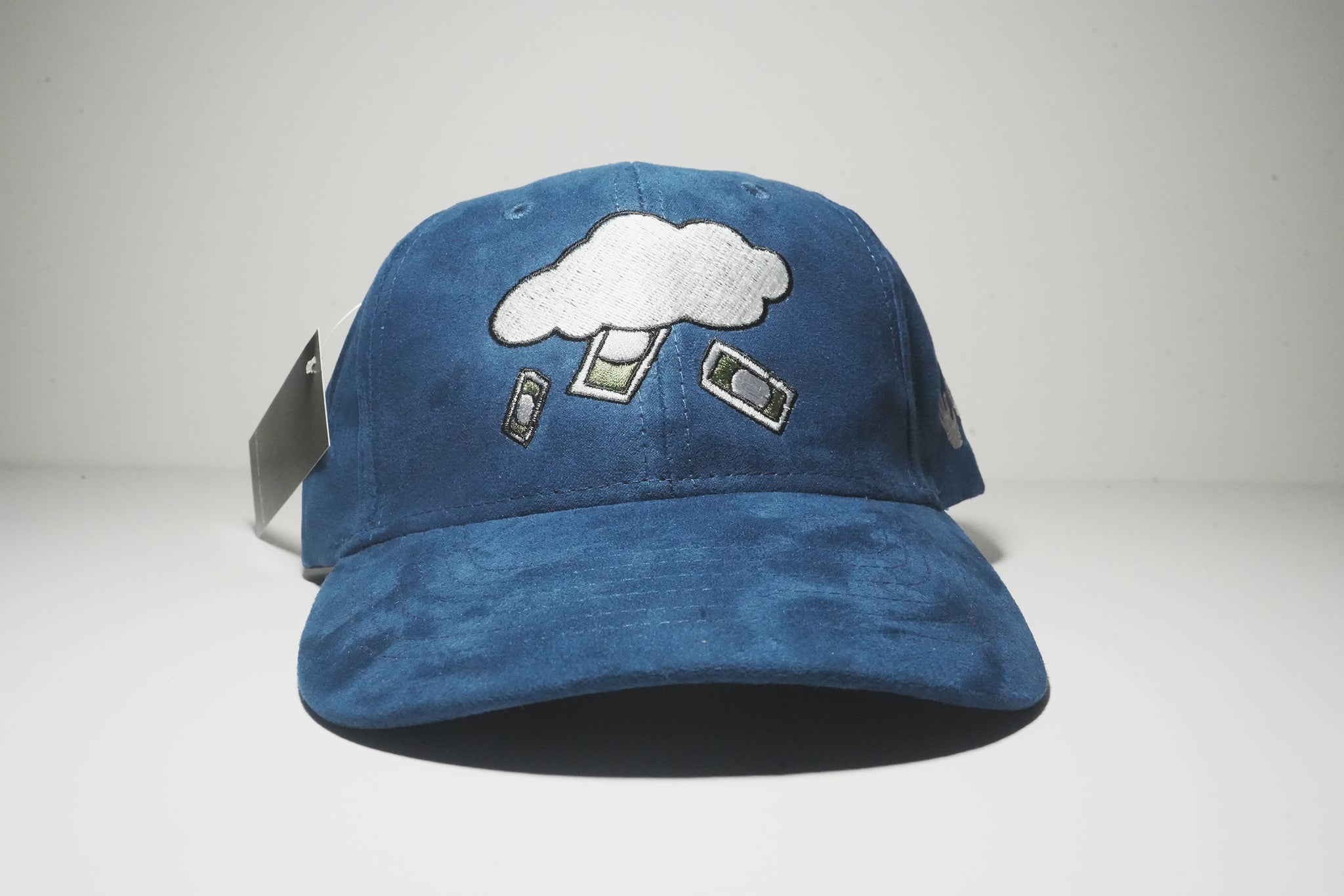 Blue Suede Clouds Rain Cash Dad Hat