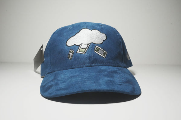 Blue Suede Clouds Rain Cash Dad Hat