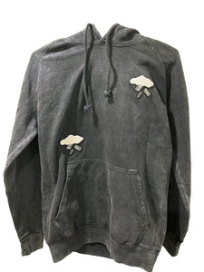 Black Vintage Wash CRC Hoodie V1